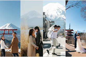 capture stunning portraits in mt fuji japan
