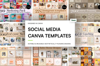 create canva social media templates for an attractive feed