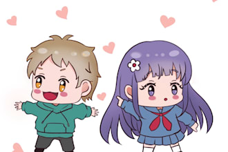 do simple chibi style