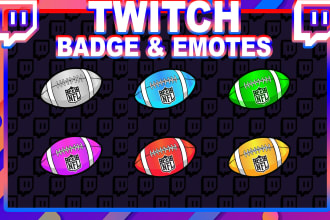 create twitch sub badge custom emotes for steamer
