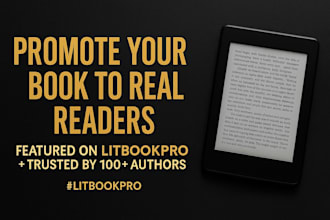 promote and review your book on a high traffic blog and social media