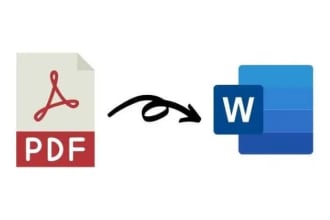 convert PDF to word, excel and powerpoint