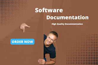 write all type of software documentation