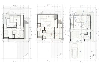 draft architectural plans in autocad, draftsman