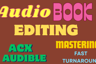 edit your audiobook according to acx standards in audacity