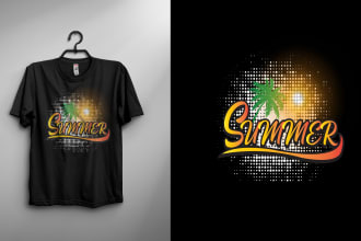 create custom trendy t shirt design