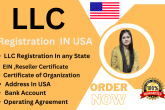 do llc registration in US and get ein number