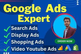 setup google search ad campaign ppc ad adword campaign shopping ads