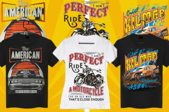 draw vector cartoon car illustration for your t shirt