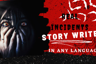 write an authentic horror story for you