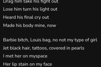write you a pop or alternative song