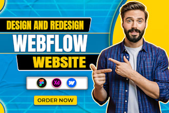 be your webflow expert, figma to webflow, webflow website