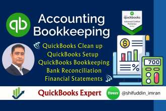 expert quickbooks online bookkeeping setup clean up and reconciliation