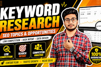 do advanced SEO keyword research and competitor analysis