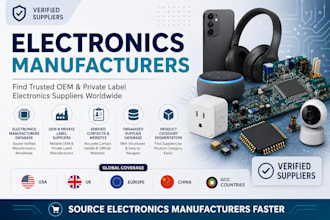 provide electronics manufacturers and suppliers database