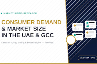 research consumer demand and target market size in the uae and gcc