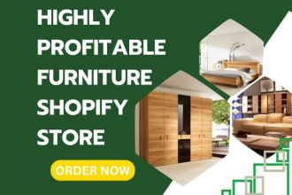 design furniture interior design home decor dropshipping shopify store website