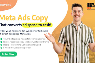 write direct response meta ad copy that converts