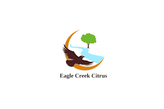 design eye catching and spotless eagle creek citrus logo
