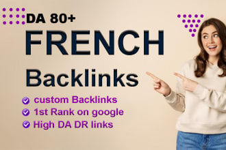 build france high quality dofollow backlinks with french link building