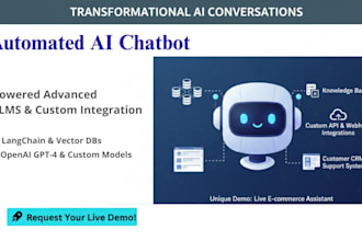 build custom ai chatbots for business websites and applications
