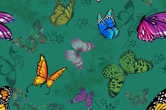 design seamless pattern, textile prints, floral patterns, digital printing
