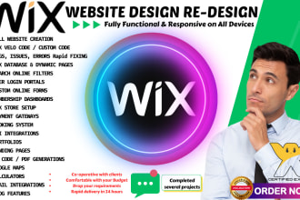 customize your wix website with wix velo code  or custom code