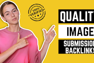 build high quality image submission backlinks