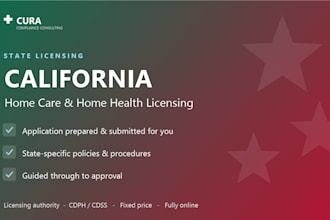 prepare your california home care or home health license application