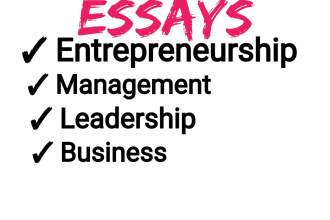 do entrepreneurship, leadership, management theory essays