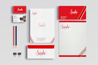 design a unique business card, stationery kit, logo
