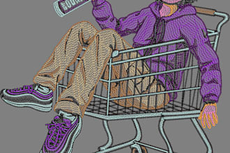 quickly digitize your designs into embroidery files