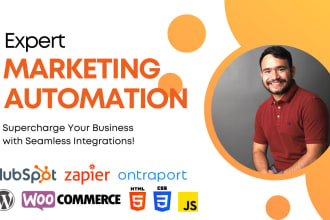 be your ontraport, hubspot, zapier, or API expert
