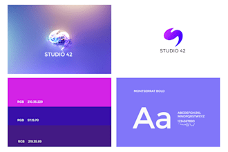 design modern logo and brand style guide, rebranding, update, refresh