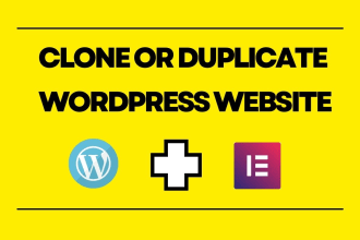 design, clone, or redesign dynamic wordpress website by elementor and crocoblock
