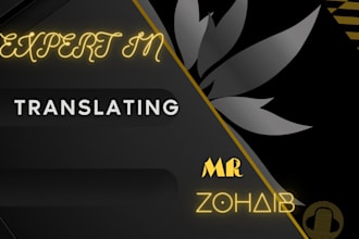 make CV, proof read, and translate your document