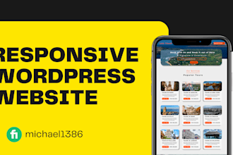 build wordpress website seo and mobile friendly