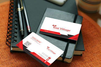 create creative business cards with qr code