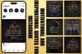 design motivational and inspirational quotes for instagram