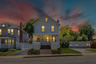 edit day to dusk, virtual twilight photos