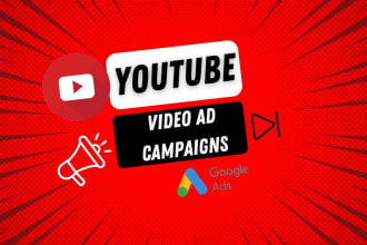 setup and manage your youtube ads video ad campaigns and marketing