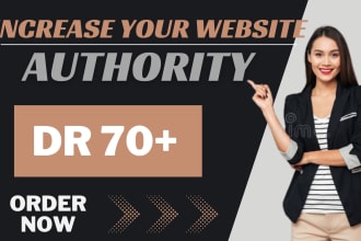 increase domain rating ahrefs DR using high authority white hat  seo backlinks