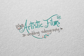 create best quality dj, band, music, production, podcast, film studio logo