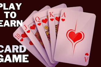 develop nft card game, board game, chess game, tarot card, trading card
