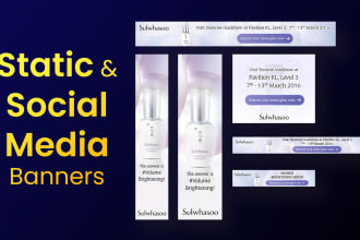 do static display and social media banners