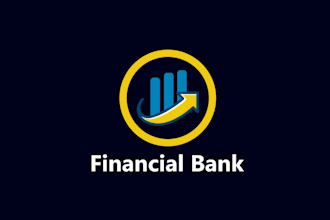 create best quality finance marketing consulting trading and insurance logo