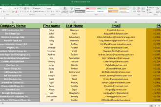 creating b2b lead generation databases for targeted job title person