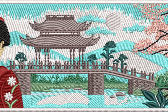 create embroidery files for patches and clothing