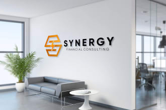 design modernistic credit repair accounting financial logo