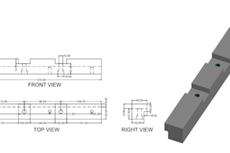 design 2d drawings on autocad
